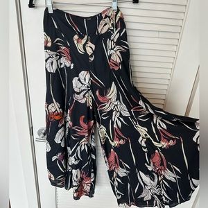 Free People Floral Pant (Part Of Matching Set)